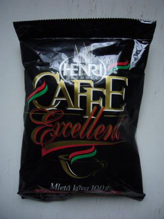 Henri - Caffe Exellent mletá 100g